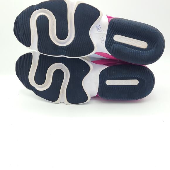 Nike Air Max Infinity White Fire Pink  Running womens size 12 - Picture 5 of 9